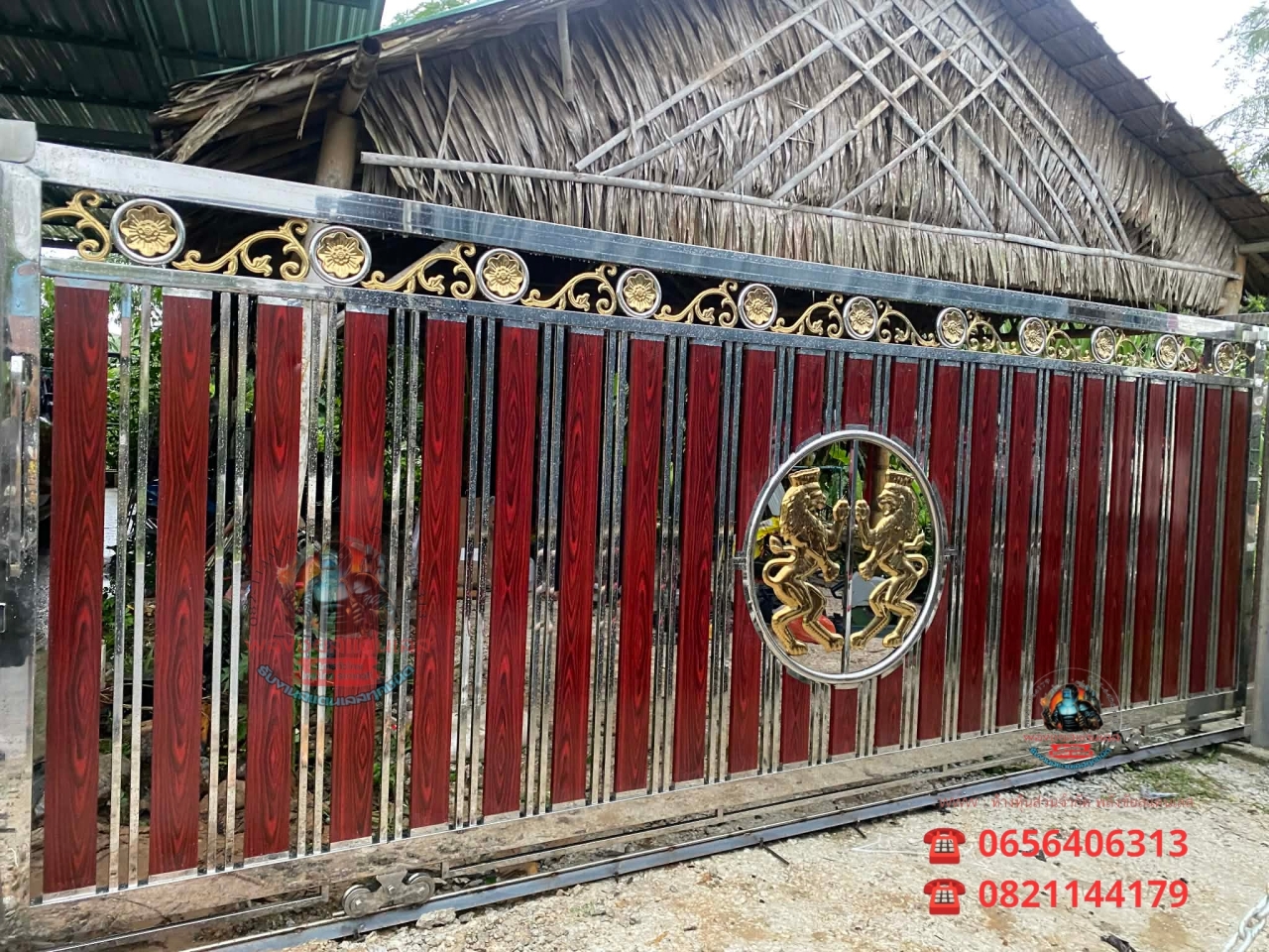Picsart_25-11-22_19-43-55-443.jpg - ประตูรั้ว ลายสิงโตทองคู่ | https://ห้างหุ้นส่วนจํากัดพลังชัยสแตนเลส.com