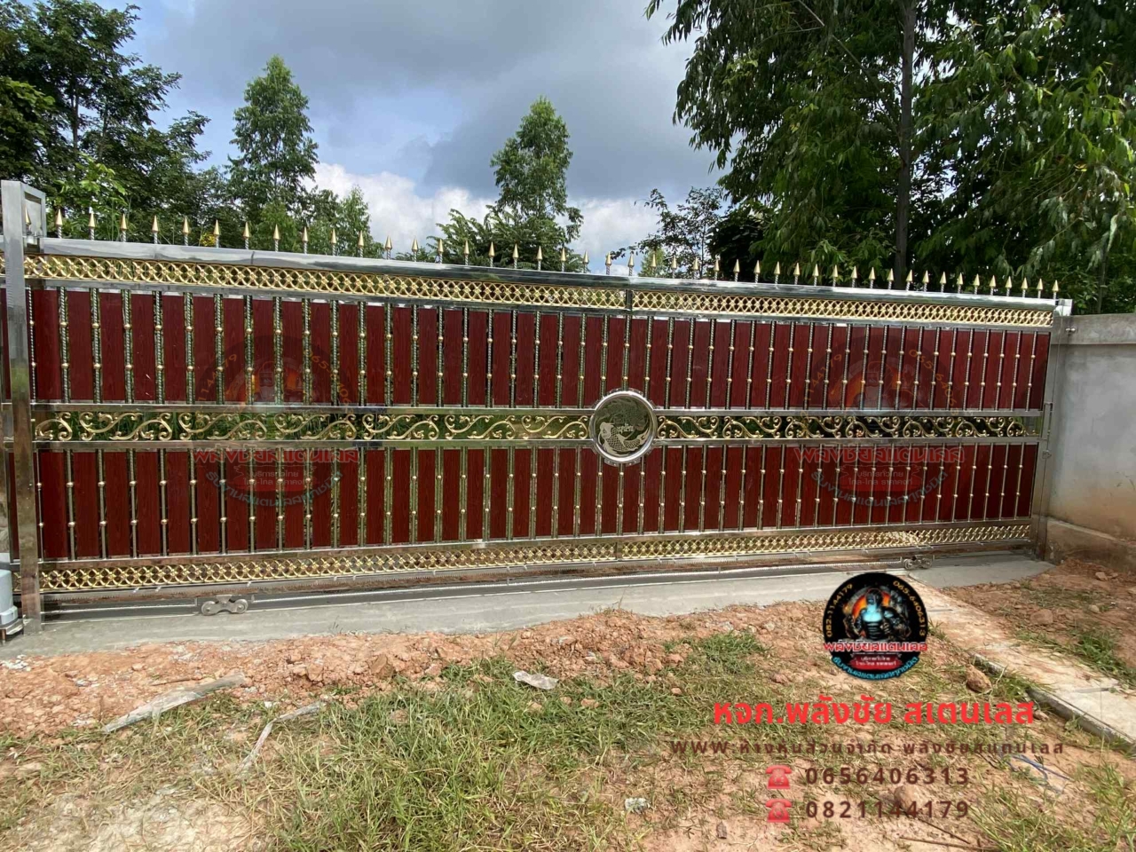 2025100619241324.jpg - ประตูรั้ว สแตนเลส 304 | https://ห้างหุ้นส่วนจํากัดพลังชัยสแตนเลส.com